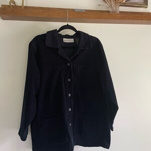 Navy blue Corduroy Jacket 100% cotton